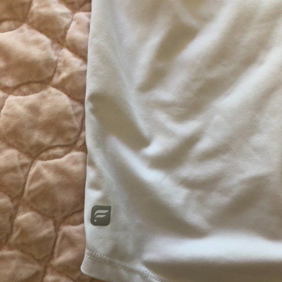 White XS Fabletics Amna Tunic Top - Picture 5 of 5